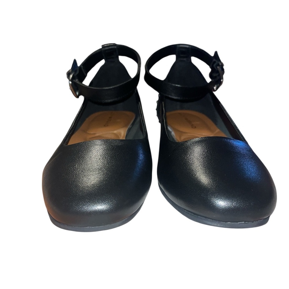 Lucky Brand Black Ankle Strap Heels - Picture 2 of 6